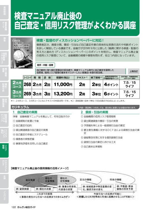 2022年度_きんざい通信講座_総合ガイド