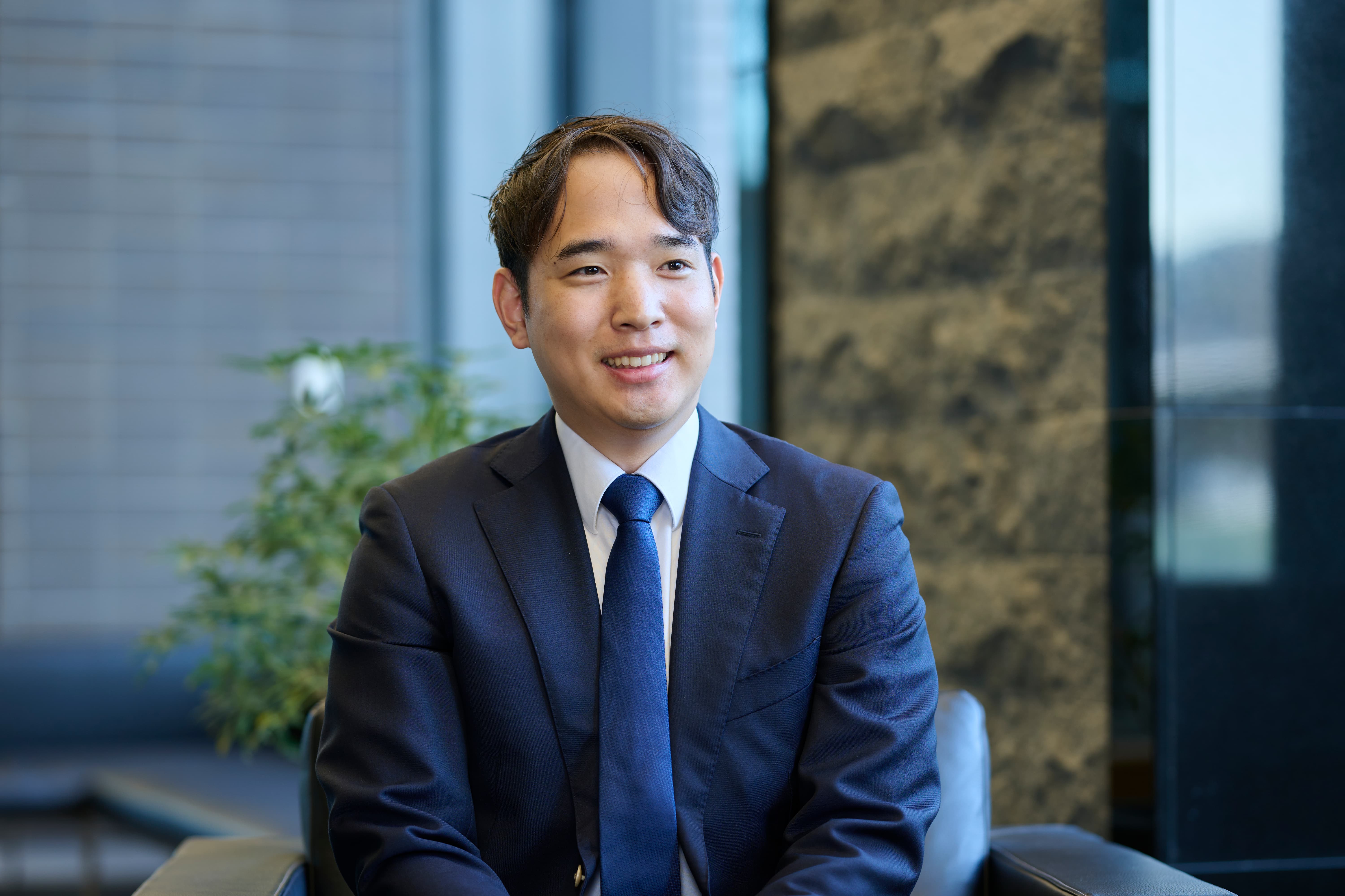 インタビュー風景