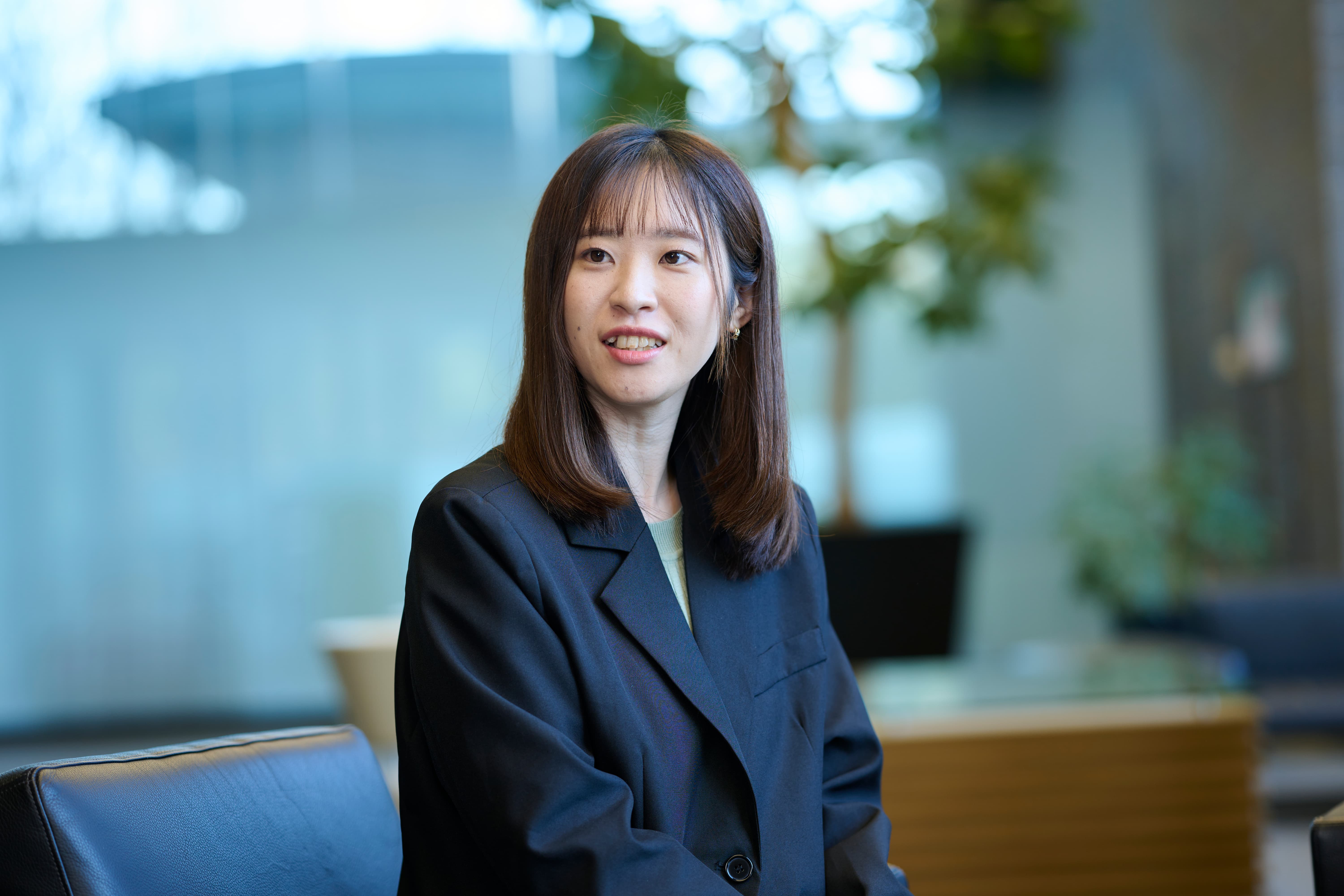 インタビュー風景